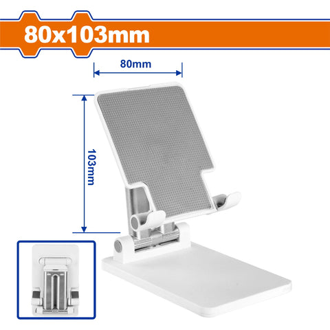 [SKUIMG]WUY1502|WUY1502.jpg|SOPORTE PARA TELEFONO MOVIL TAMANO DEL SOPORTE: 80X103MM ALTURA AJUSTABLE. ANTIDESLIZANTE.