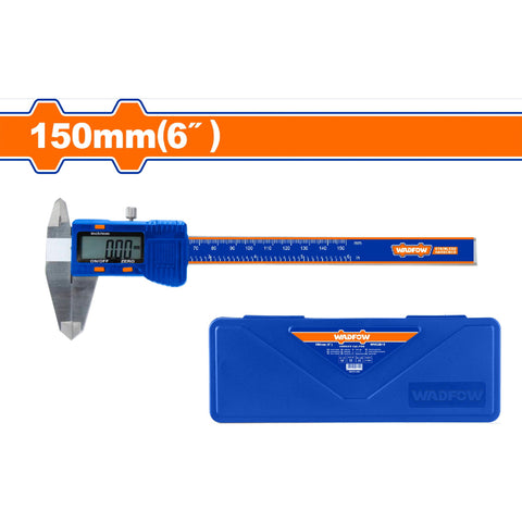 [SKUIMG]WVC2B15|VERNIER CALIBRADOR DIGITAL RANGO: 0-150MM LECTURA: 0.01MM BATERIA 3V METRICO Y PULGADAS. PIE DE REY