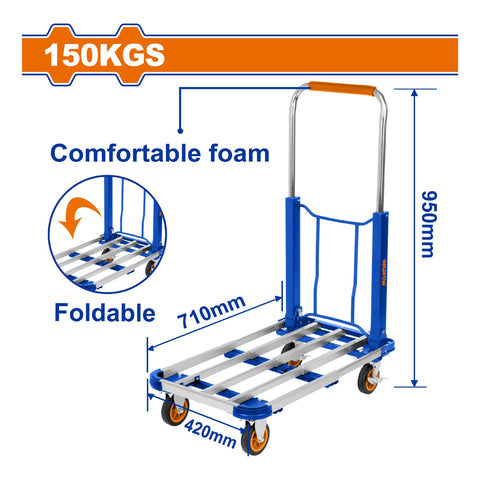[SKUIMG]WWB9A15|WWB9A15.jpg|CARRETILLA DE PLATAFORMA PLEGABLE 300 KG.