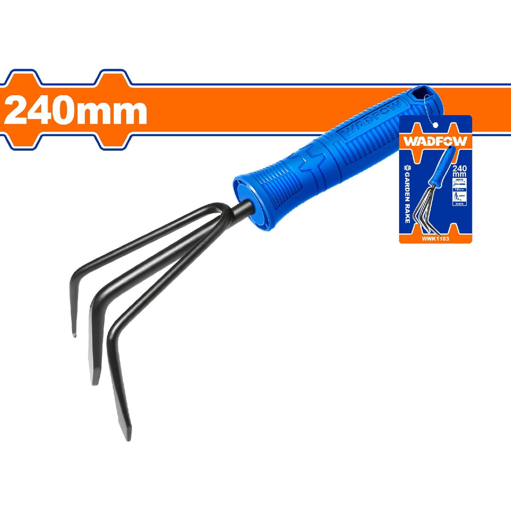 [SKUIMG]WWK1103|RASTRILLO DE JARDINERÍA 240MM. CUCHILLA CON RECUBRIMIENTO. MANGO CÓMODO.
