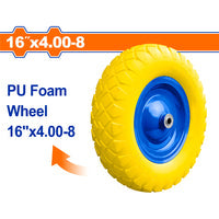 [SKUIMG]WWL8303|RUEDA DE ESPUMA PARA CARRETILLAS DE 150 KG. DE 16" X 4.00-8 COMP. CON: WWB8F01 WWB8F03