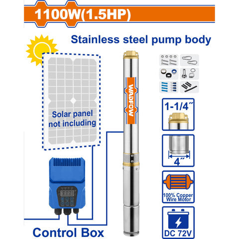 [SKUIMG]WWPDDC04|BOMBA DE POZO PROFUNDO SOLAR 72V 1100W (1.5HP) 87M FLUJO 6.5M3/H NO INCLUYE PANEL SOLAR.