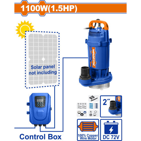 [SKUIMG]WWPQDC04|WWPQDC04.jpg|BOMBA SUMERGIBLE SOLAR 72V 1100W (1.5HP) 36M FLUJO 266L/MIN NO INCLUYE EL PANEL SOLAR.