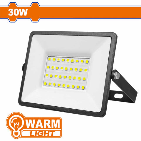 [SKUIMG]WWX15302|WWX15302.jpg|LAMPARA REFLECTORA LED 30W 3000K 110-240V ~ 50 / 60HZ. LUZ CALIDA. IP65. SIN ENCHUFE. LUZ DE INUNDAC