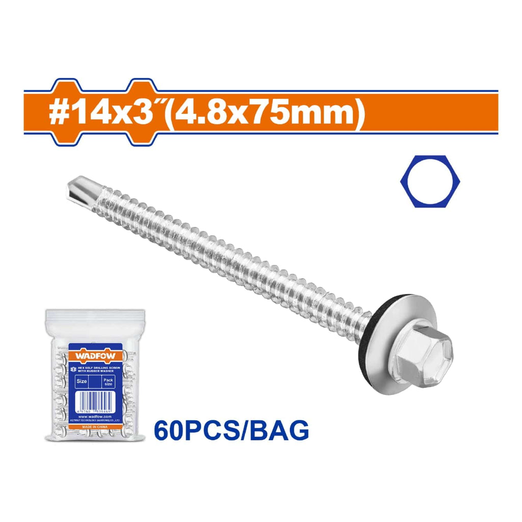 [SKUIMG]WXS4917|TORNILLOS PUNTA BROCA DE TECHO CON ARANDELA.