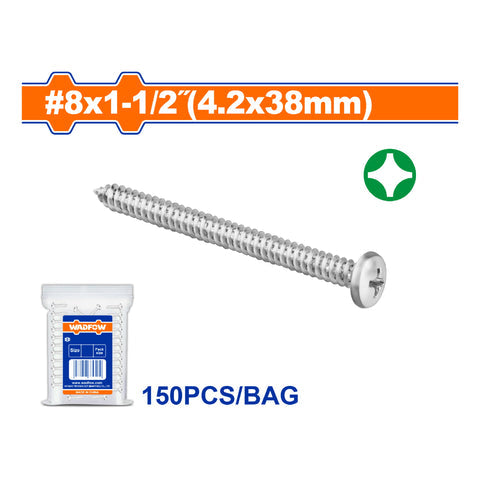 [SKUIMG]WXSA936|WXSA936.jpg|TORNILLOS PARA MADERA PHILLIPS CABEZA REDONDA. AUTORROSCANTE.