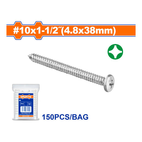 [SKUIMG]WXSA946|WXSA946.jpg|TORNILLOS PARA MADERA PHILLIPS CABEZA REDONDA. AUTORROSCANTE.