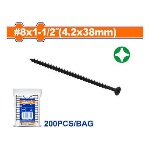 [SKUIMG]WXSO926|WXSO926.jpg|TORNILLOS PARA AGLOMERADO MDF PHILLIPS AVELLANADO. ACABADO ZINC.
