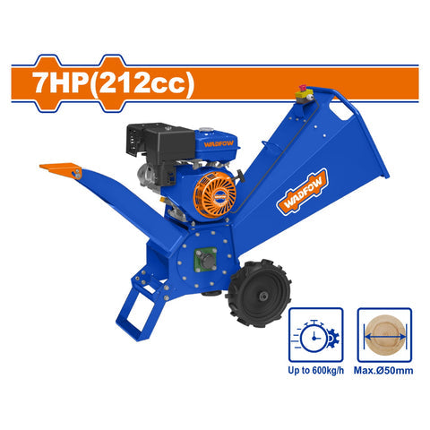 [SKUIMG]WXU1307|WXU1307.jpg|CHIPEADORA PICADORA DE MADERA BIOTRITURADORA. CAPACIDAD (2")50MM. 7HP. POTENCIA MAX. 4.5KW/3600RPM.