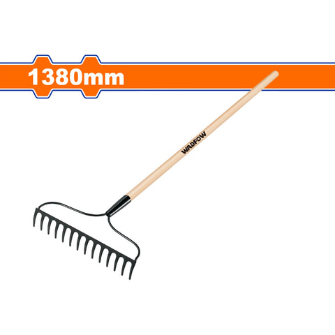 [SKUIMG]WXW3314|RASTRILLO METÁLICO CON MANGO DE MADERA
