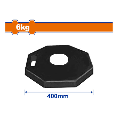 [SKUIMG]WYJ2A06|WYJ2A06.jpg|BASE DE CAUCHO PARA POSTES DE ADVERTENCIA 6KG. COMPATIBLE CON WYJ2A11