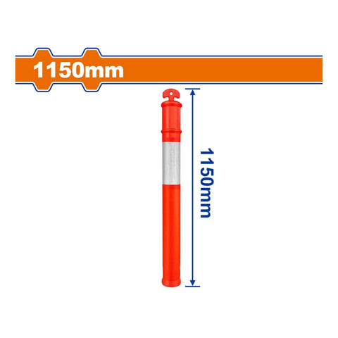 [SKUIMG]WYJ2A11|WYJ2A11.jpg|POSTE DE ADVERTENCIA CON CINTA REFLECTIVA 1150MM. COMPATIBLE CON WYJ2A06