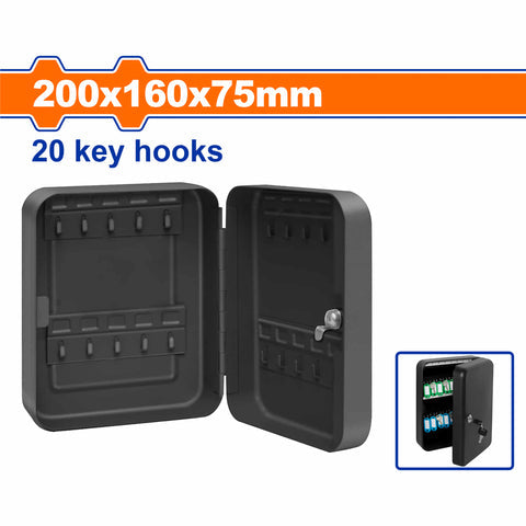 [SKUIMG]WYSX1H01|CAJA DE LLAVES. CAPACIDAD DE 20 LLAVES. DIMENSIONES EXTERNAS (H*A*P): 8"X6"X3" (20X16X7.5CM) APERTUR