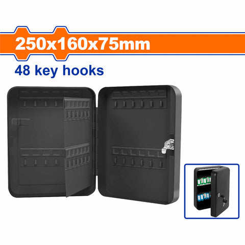 [SKUIMG]WYSX1H02|CAJA DE LLAVES. CAPACIDAD DE 48 LLAVES DIMENSIONES EXTERNAS (H*A*P): 10"X6"X3" (25X16X7.5CM) APERTUR