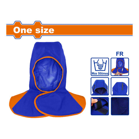 [SKUIMG]WZMC001|GORRA SOLDADOR RETARDANTE AL FUEGO. TALLA ÚNICA. CON FORRO DE MALLA. IDEAL PARA SOLDADURA.
