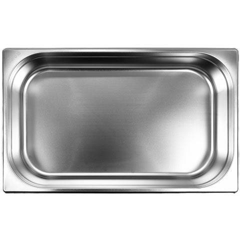 [SKUIMG]YG-00253|YG-00253.jpg|BANDEJA GASTRONORM DE ACERO INOXIDABLE GN 1/1 (100 MM)