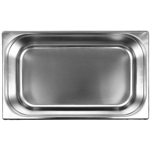 [SKUIMG]YG-00254|YG-00254.jpg|BANDEJA GASTRONORM DE ACERO INOXIDABLE GN 1/1 (150 MM)