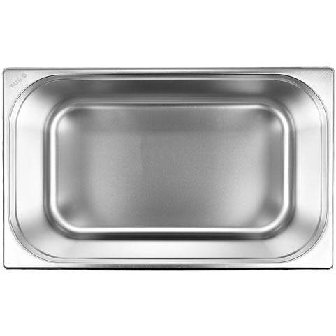 [SKUIMG]YG-00255|YG-00255.jpg|BANDEJA GASTRONORM DE ACERO INOXIDABLE GN 1/1 (200 MM)
