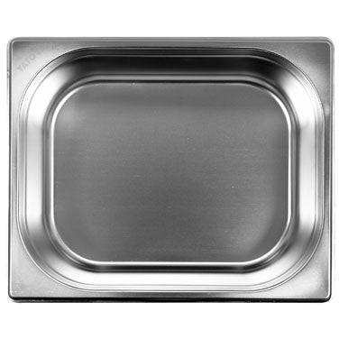 [SKUIMG]YG-00263|YG-00263.jpg|BANDEJA GASTRONORM DE ACERO INOXIDABLE GN 1/2 (100 MM)