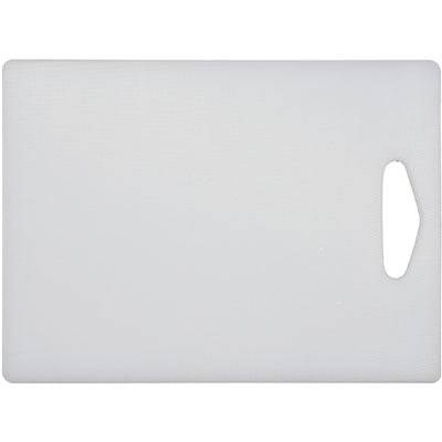 [SKUIMG]YG-02153|YG-02153.jpg|TABLA DE PICAR BLANCA (300 X 220 X 10 MM)
