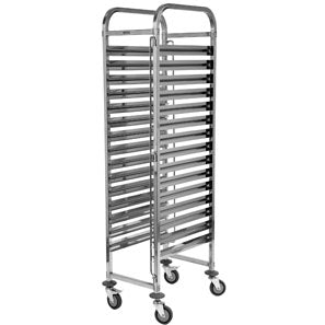 [SKUIMG]YG-09070|YG-09070.jpg|CARRITO DE TRANSPORTE DE 15 NIVELES PARA BANDEJAS GN 1/1