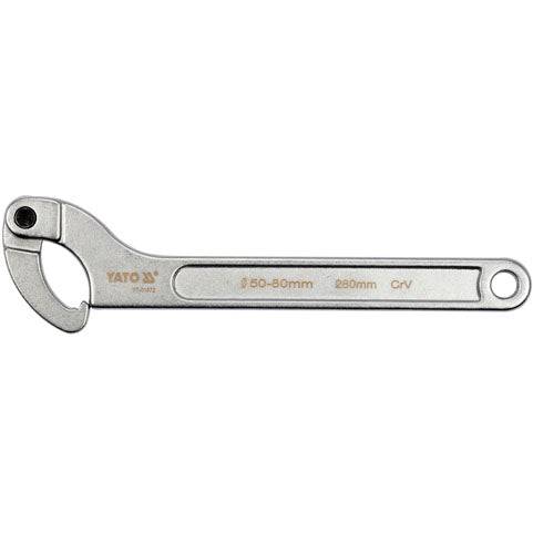 [SKUIMG]YT-01672|YT-01672.jpg|LLAVE DE GANCHO AJUSTABLE (50-80 MM)