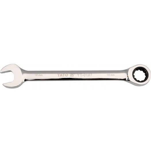 [SKUIMG]YT-0189|LLAVE COMBINADA CON RATCHET (19 MM)