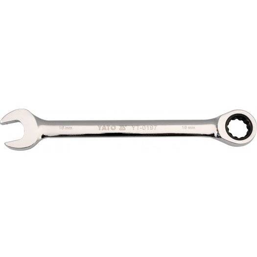 [SKUIMG]YT-0192|LLAVE COMBINADA CON RATCHET (1