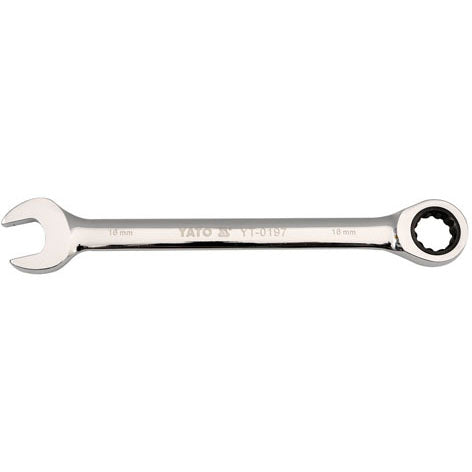 [SKUIMG]YT-0197|LLAVE COMBINADA CON RATCHET (16 MM)