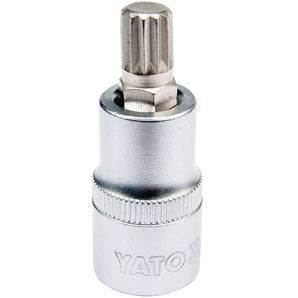 [SKUIMG]YT-04343|DADO DE PUNTA ESTRIADA SPLINE (1/2", M10, L55MM)