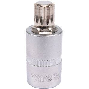 [SKUIMG]YT-04345|DADO DE PUNTA ESTRIADA SPLINE (1/2", M14, L55MM)