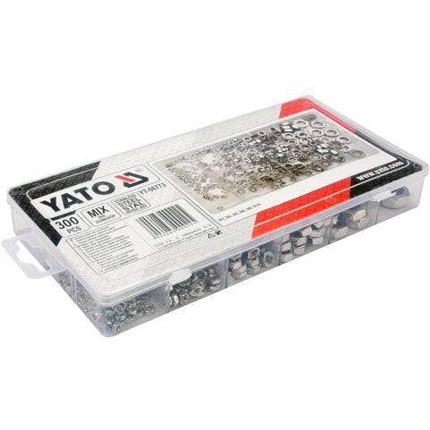 [SKUIMG]YT-06773|TUERCAS METRICAS SURTIDAS DE ACERO INOXIDABLE (300 PIEZAS)