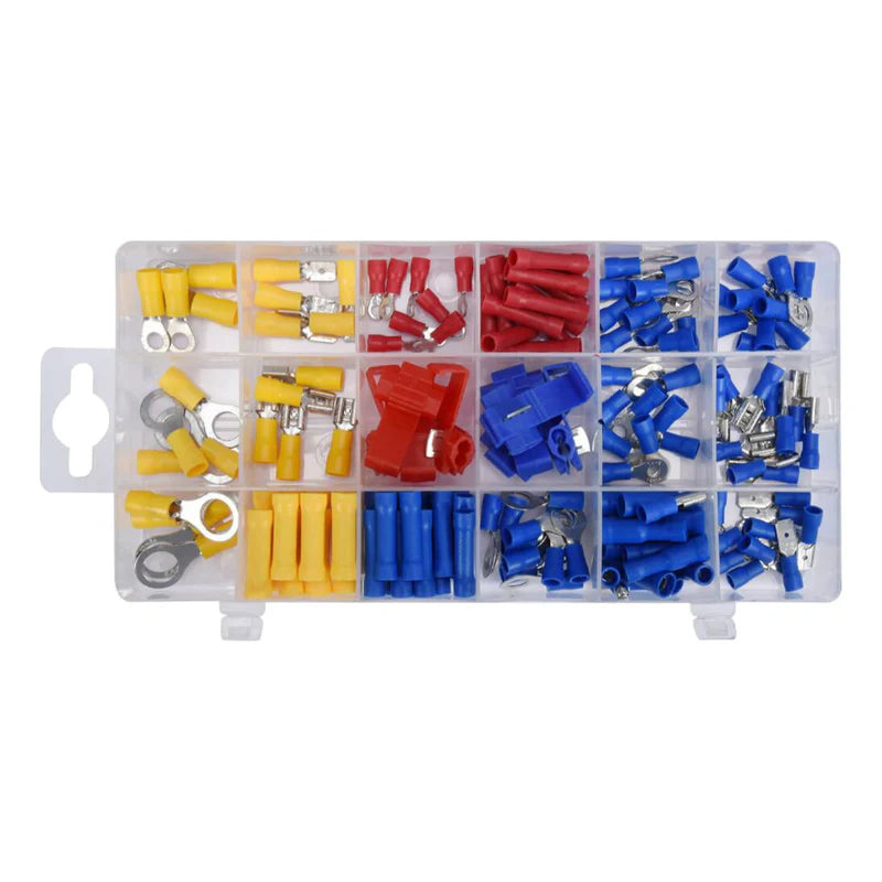 [SKUIMG]YT-06891|YT-06891-FRONTEND-oMhfDvJyqm62CziZ.png|SURTIDO DE TERMINALES. CONJUNTO DE CONECTORES ELECTRICOS. TAMAÑOS VARIADOS. SET DE 160 PIEZAS.