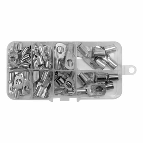 [SKUIMG]YT-068915|CONECTORES DE CABLE. MATERIAL: LATON + PVC. TERMINALES SURTIDOS. SET DE 65 PIEZAS.