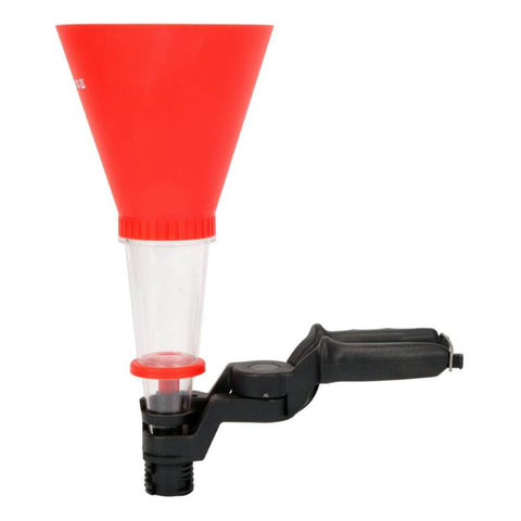 [SKUIMG]YT-06972|EMBUDO DE ACEITE. MATERIAL: NYLON + PP, TAMANO ABIERTO: 125MM Y LONGITUD TOTAL: 254MM, ANCHO DE SUJE