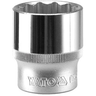 [SKUIMG]YT-1270|1 PZA DADO ESTANDAR (8 MM, 1/2", 12 PUNTAS, CV)