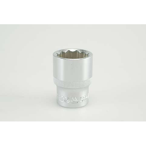 [SKUIMG]YT-1289|1 PZA DADO ESTANDAR (27 MM, 1/2", 12 PUNTAS, CV)