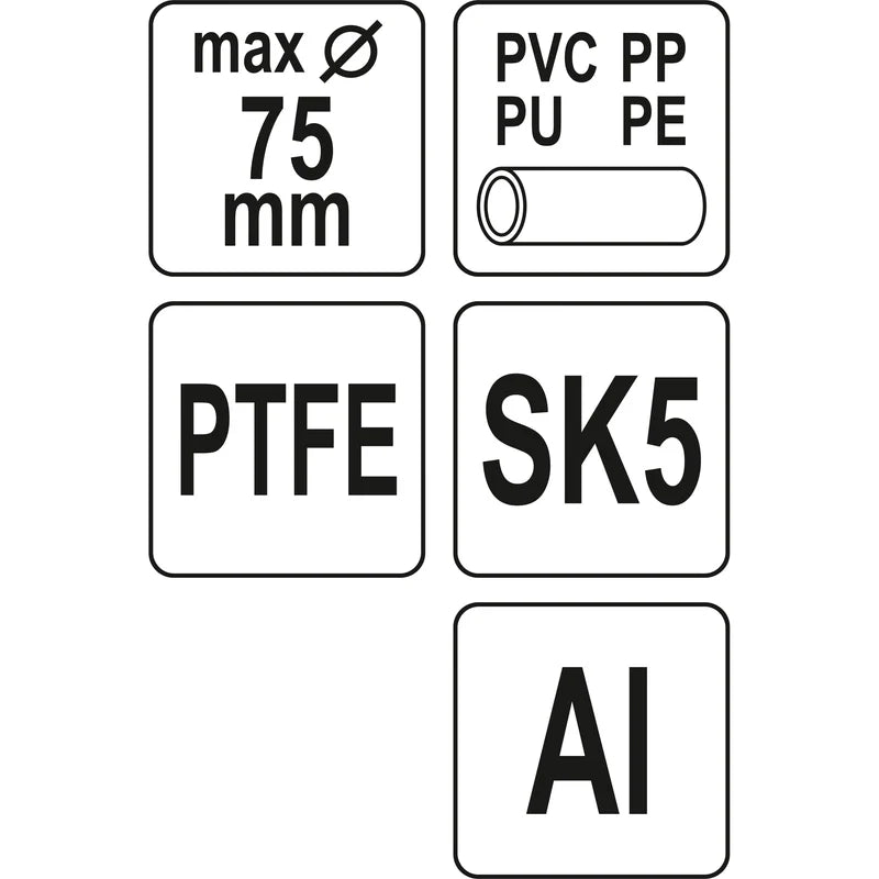 [SKUIMG]YT-22274|YT-22274-FRONTEND-ocMAgzN-8Lgtgo6p.png|CORTADOR DE TUBO PVC MAX 75MM PTFE