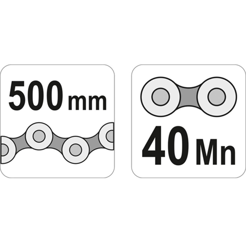 [SKUIMG]YT-2469|YT-2469.jpg|YATO ALICATE DE PRESION CON CADENA 10" 250 MM CRV ALTA CALIDAD
