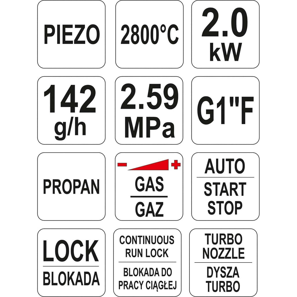 [SKUIMG]YT-36715|ANTORCHA DE MANO PARA MAPP Y PROPANO