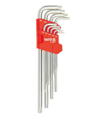 [SKUIMG]YT-58827|YT-58827.jpg|JUEGO DE LLAVES TORX LARGAS (9