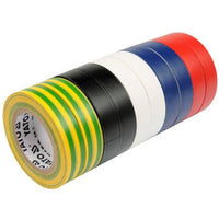[SKUIMG]YT-8173|YT-8173.jpg|CINTAS ADHESIVAS AISLANTES SURTIDAS, 0.13 MM 19 MM X 20 M